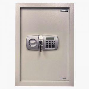 Hollon WSE-2114 Wall Safe with Digital Electronic Lock and Override Key