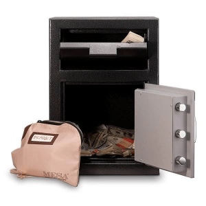 Mesa MFL2014C Front Load Depository Safe with Dial Combination Lock