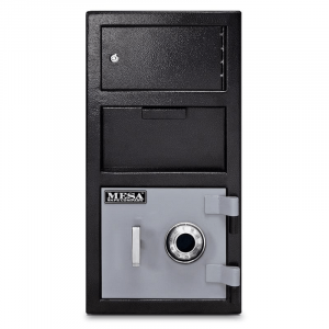 Mesa MFL2014EOLK Front Drop Depository Safe With Top Locker and Digital Electronic Lock