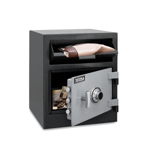 Mesa MFL2118C Cash Management Depository Safe with Dial Combination Lock