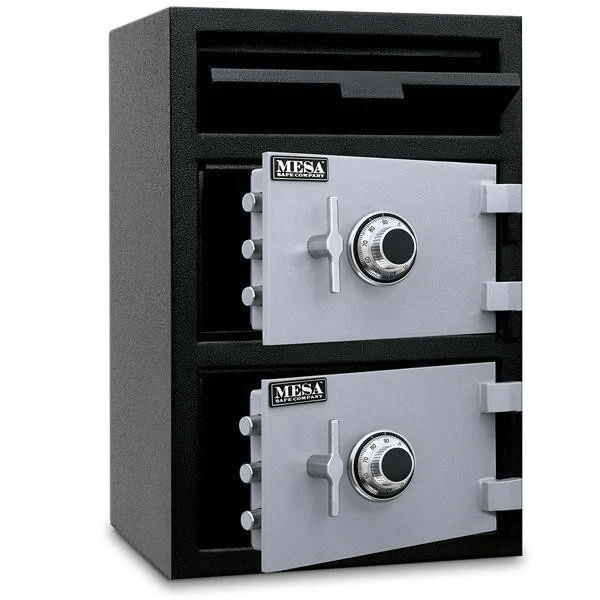 Mesa MFL3020CC Double Door Depository Safe with Dual Dial Combination Locks