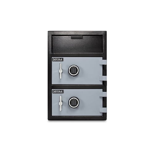 Mesa MFL3020EE Double Door Depository Safe with Double Electronic Locks