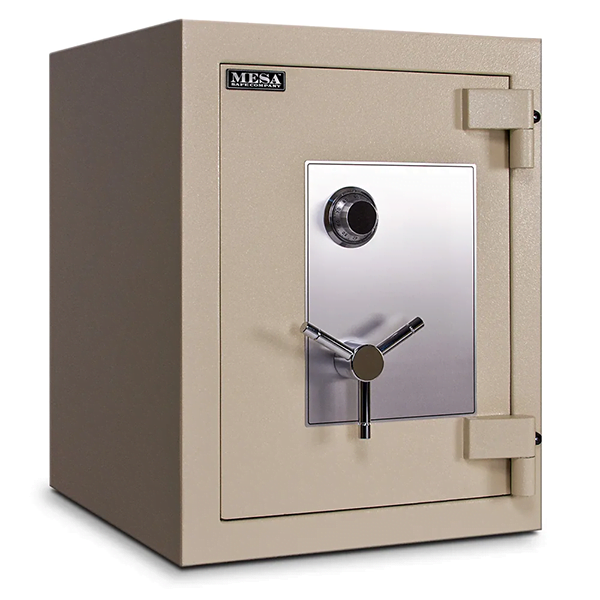 Mesa MTLE2518 TL-15 Rated High Security Safe 2 Hour Fireproof with 15 Minute Burglary Protection and Dial Combination Lock