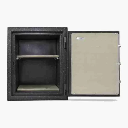 AMSEC BF2116 Small Residential Fire-Rated and Burglary Safe with Electronic Lock and L-Handle - Shelf