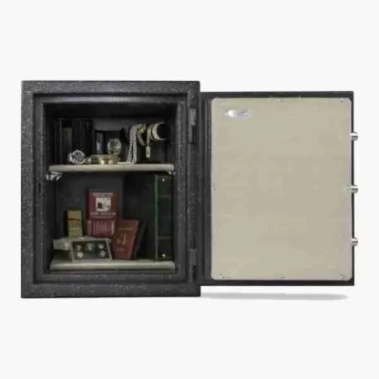 AMSEC BF2116 Small Residential Fire-Rated and Burglary Safe with Electronic Lock and L-Handle - Shelf