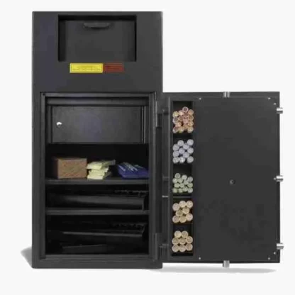 AMSEC BWB3020FL Wide-Body Deposit Safe with Dial Combination Lock and L-Handle