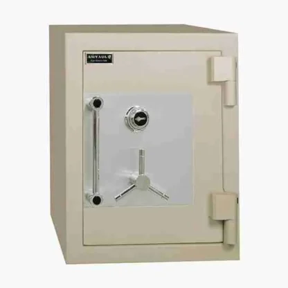 AMSEC CF2518 TL-30 Fire-Rated Composite Safe with Electronic Lock, 3-Spoke Handle and Pull Handle