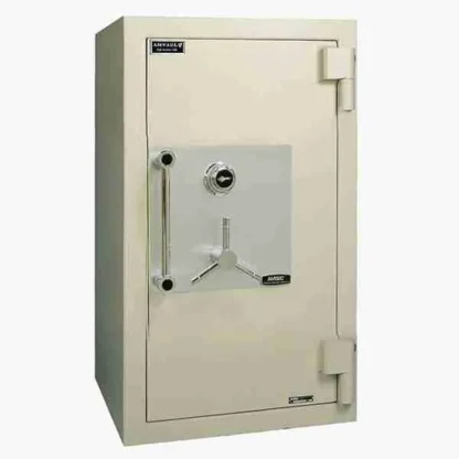 AMSEC CF4524 TL-30 Fire-Rated Composite Safe with Key Locking Spy-Proof Dial, 3-Spoke Handle and Pull Handle