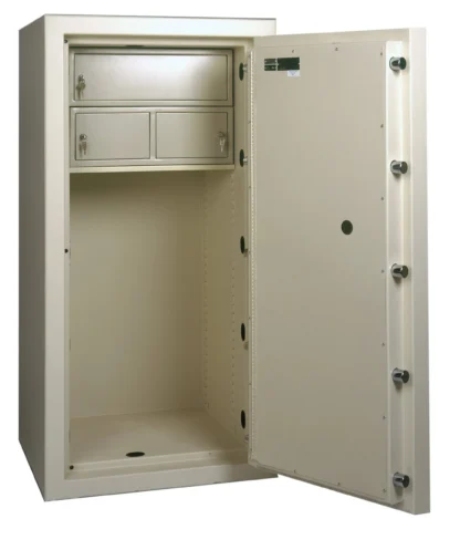 AMSEC CF6528 AMVAULT TL-30 Fire-Rated Composite Safe with Dial Combination Lock, 3-Spoke Handle and Pull Handle