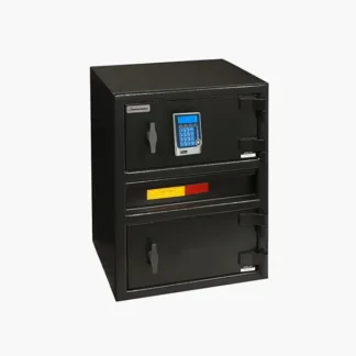 AMSEC MM2820CTR Drop ESLAudit Center Drop Double Door Deposit Safe with ESL Audit II Lock