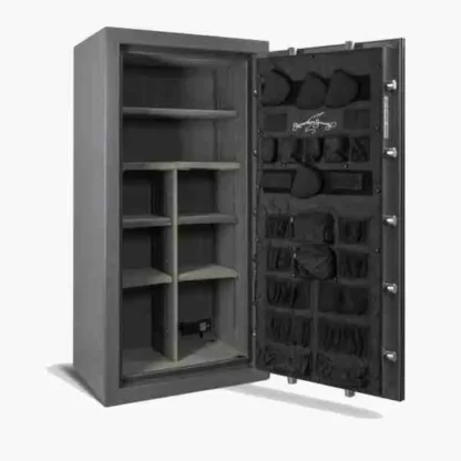 AMSEC NF6032E5 Rifle Gun Safe with Electronic Lock with 5-Spoke Handle - Shelves & Door Organizer