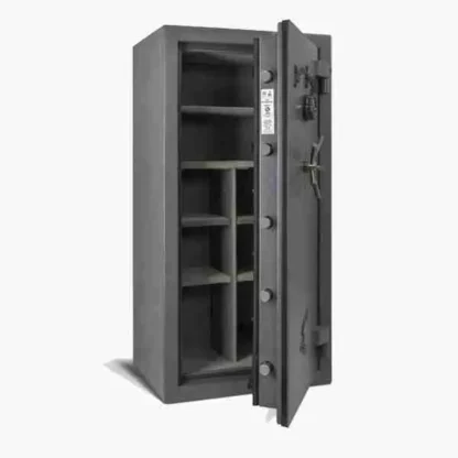 AMSEC NF6032E5 Rifle Gun Safe with Electronic Lock with 5-Spoke Handle - Shelves