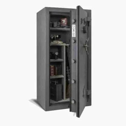 AMSEC NF6032E5 Rifle Gun Safe with Electronic Lock with 5-Spoke Handle - Shelves