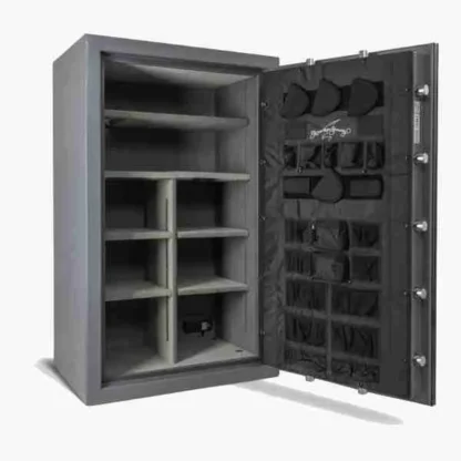 AMSEC NF6036E5 Rifle Gun Safe with Electronic Lock and 5-Spoke Handle - Shelves & Door Organizer