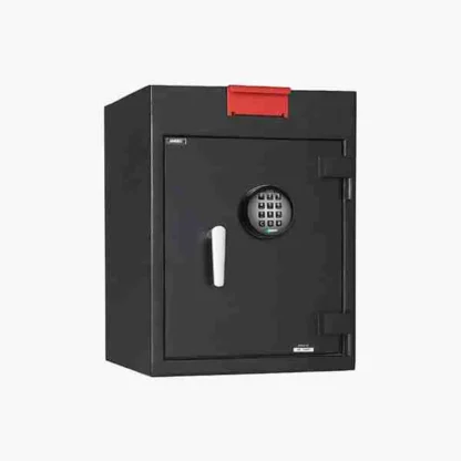 AMSEC RMM2620ESL20-R Cash Management Safe with Electronic Lock and Chrome L-Handle