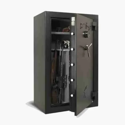 AMSEC SF6036E5 Rifle and Gun Safe with Electronic Lock and 3-Spoke Handle - Shelves