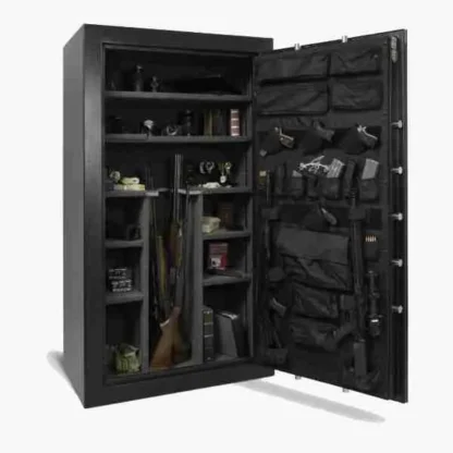 AMSEC SF7240E5 Wide-Body Gun and Rifle Safe with Electronic Lock and 3-Spoke Handle - Shelves & Door Organizer