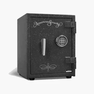 AMSEC UL1511-UL Two-Hour Fire Impact Safe with Electronic Lock and L-Handle in Granite Textured