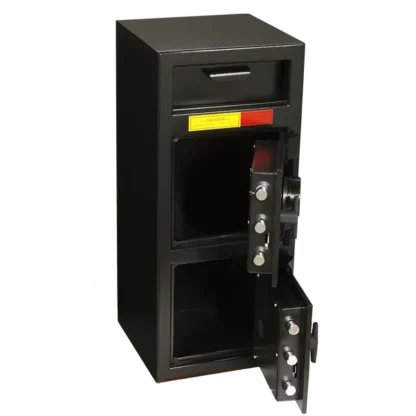 AMSEC DSF3214 Front Loading Deposit Safe with Dual Electronic Locks and Rotary Handles