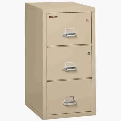 FireKing 3-2131-CSF Safe In A File Cabinet with Key Lock in Parchment Color