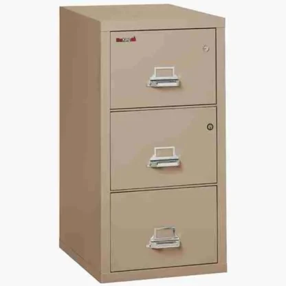 FireKing 3-2131-CSF Safe In A File Cabinet with Key Lock in Taupe Color