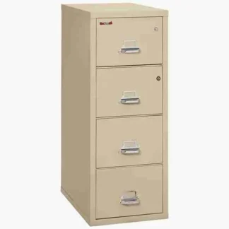 The FireKing 4-2131 CSF Safe in Color Parchment with UL High-Security Key Lock