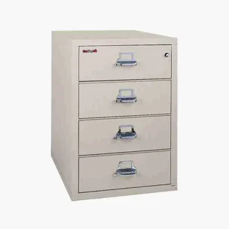 FireKing 4-2536-C Fire Card and Note Filing System Cabinet with UL High-Security Key Lock