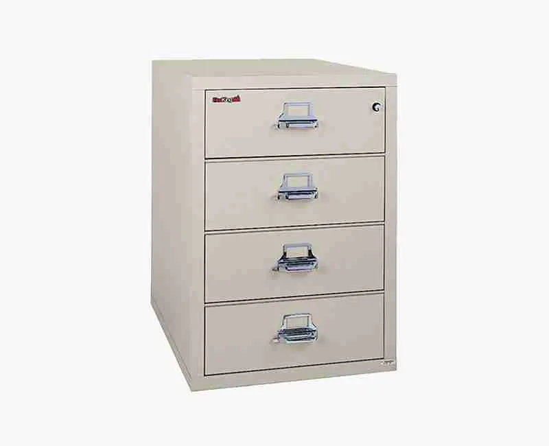 FireKing 4-2536-C Fire Card and Note Filing System Cabinet with UL High-Security Key Lock