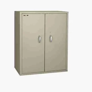 FireKing CF4436-MD Storage Cabinet with End Tab Filing with UL High-Security Key Lock and L-Handles