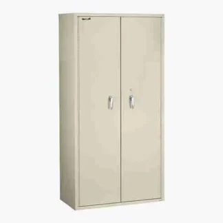 FireKing CF7236-D One-Hour Fire-Rated Storage Cabinet with UL High-Security Key Lock and Dual Handles