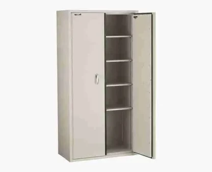 FireKing CF7236-D One-Hour Fire-Rated Storage Cabinet with UL High-Security Key Lock and Dual Handles - Interior Shelves