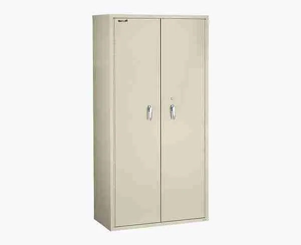 FireKing CF7236-D One-Hour Fire-Rated Storage Cabinet with UL High-Security Key Lock and Dual Handles