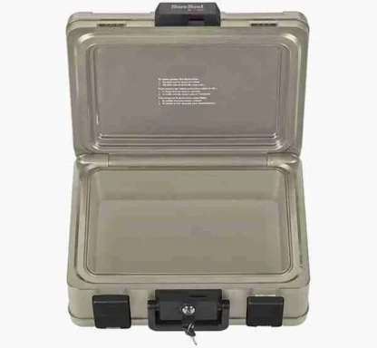 FireKing SS103 SureSeal Waterproof and Fireproof Chest with Key Lock