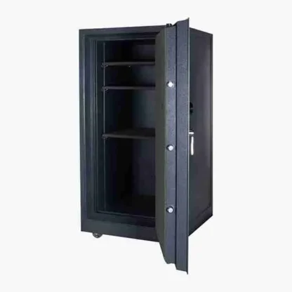 Gardall 4220 Two-Hour Fire-Rated Large Record Safe with Dial Combination Lock and L-Handle - Shelves