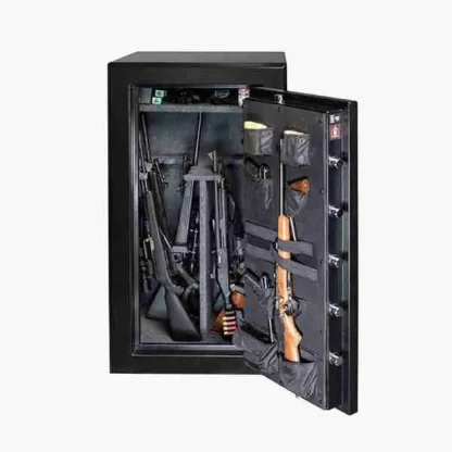 Gardall BGF6030 Fire-lined Burglar Gun Safe With Shelf, Electronic Lock and 5-Spoke Handle - Door Organizer