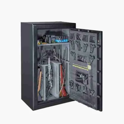 Gardall BGF7242 Fire-Lined Burglar Gun Safe with Dial Combination Lock and 5-Spoke Handle - Shelves & Door Organizer