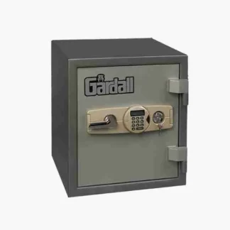 Gardall EDS1210-G-EK Fire-Rated Data Media Safe with Electronic Lock, Key Lock and L-Handle