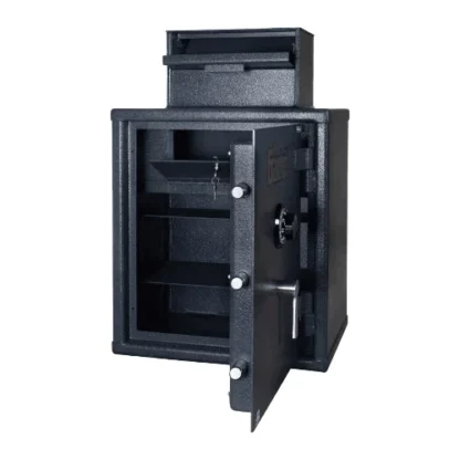 Gardall FL2522-2 or 5 Cash Register Tray Wide Body Depository Safe with Different Tray Options and Dial Combination Lock