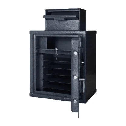 Gardall FL2522-2 or 5 Cash Register Tray Wide Body Depository Safe with Different Tray Options and Dial Combination Lock