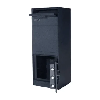 Gardall GFL1337SD Front Loading Single Door Depository Safe with Dial Combination Lock and Rotary Handle