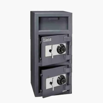 Gardall LCF3214 Double Door Depository Safe with Double Dial Combination Locks