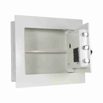 Gardall WS1317-T-EK Light Duty Concealed Wall Safe with Electronic Keypad Lock and Key Lock - Live Steel Bolts