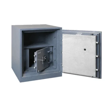 Gardall Z-1812 Combination Security Fire Burglary Chest with Dial Combination Lock and L-Handle