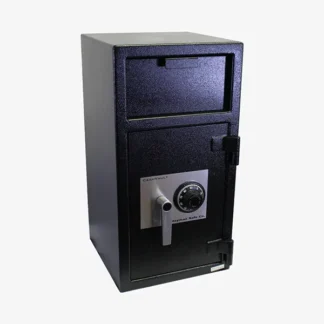 Hayman CV-F20-C Front-Loading Rotary Depository Safe with Dial Combination Lock and L-Handle