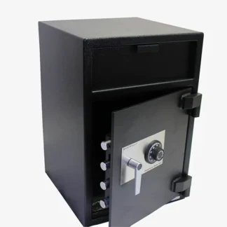 Hayman CV-F27-C Front-Loading Rotary Depository Safe with Dial Combination Lock and L-Handle