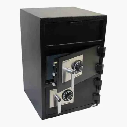 Hayman CV-F30W-2-CC Wide Body Double Door Safe with Dual Dial Combination Locks and L-Handle