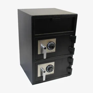 Hayman CV-F30W-2-CC Wide Body Double Door Safe with Dual Dial Combination Locks and L-Handle