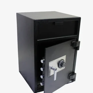 Hayman CV-F30W-C Front-Loading Rotary Depository Safe with Dial Combination Lock and L-Handle