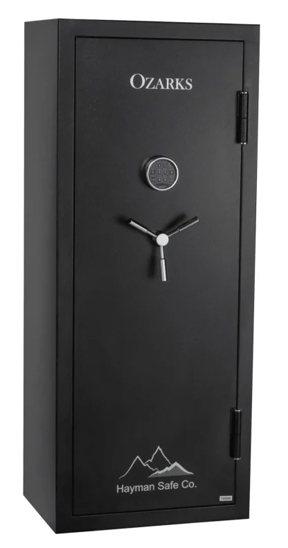 Hayman OZ-5924 Ozarks Gun Safe with Electronic Lock and 3-Spoke Handle