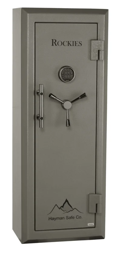 Hayman RK-5922 Rockies Gun Safe with Electronic Lock, 3-Spoke Handle and Pull Handle